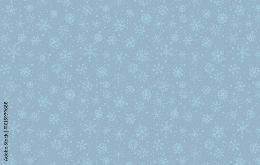 Falling Christmas snow seamless pattern background backdrop. Christmas winter design elements. White snowflakes. Snowfall texture simple vector illustration. Products, wrapping paper, fabric print. Falling Christmas snow seamless pattern background backdrop. Christmas winter design elements. White snowflakes. Snowfall texture simple vector illustration. Products, wrapping paper, fabric print.