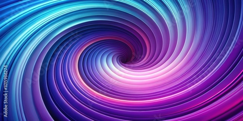 Abstract gradient purple and blue spiral render, spiral, abstract, gradient, purple, blue,render, design, futuristic, vibrant