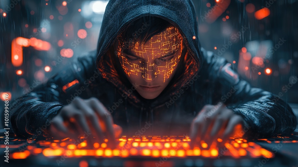 Cyberpunk Hacker Cyberpunk Hacker