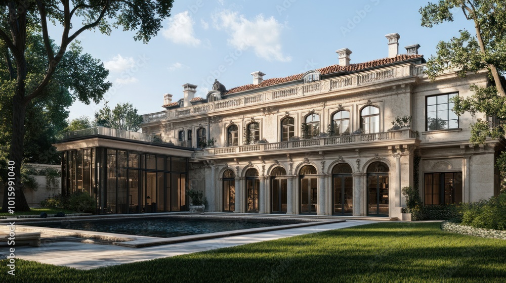 Luxury Mansion with Pool Luxury Mansion with Pool