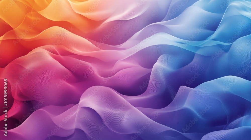 Obraz premium Vibrant Abstract Patterns, a dynamic display of swirling colors and shapes, perfect for enhancing digital backgrounds or creative projects with lively visual energy.