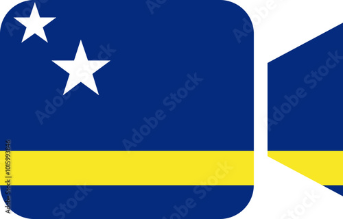 CURACAO flag on Video Call
