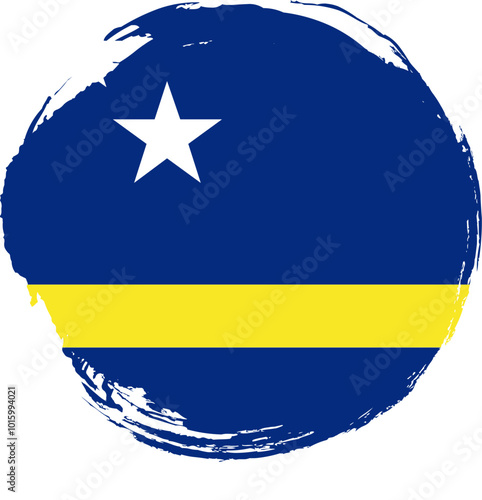 Grunge Brush Circular On  CURACAO