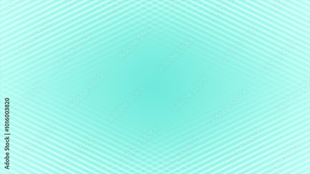 Cyan color moving parallel lines rhombus shape modern design loop able geometrical background Cyan color moving parallel lines rhombus shape modern design loop able geometrical background