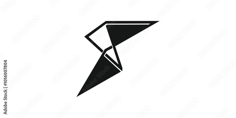 logo initials S icon vector logo initials S icon vector