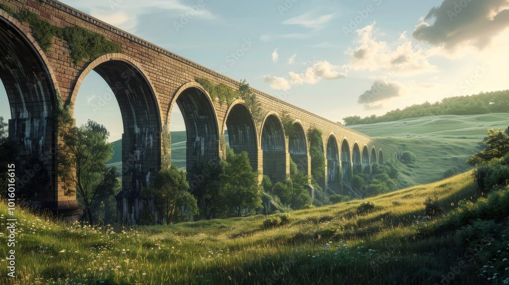 Fototapeta premium bridge over the river