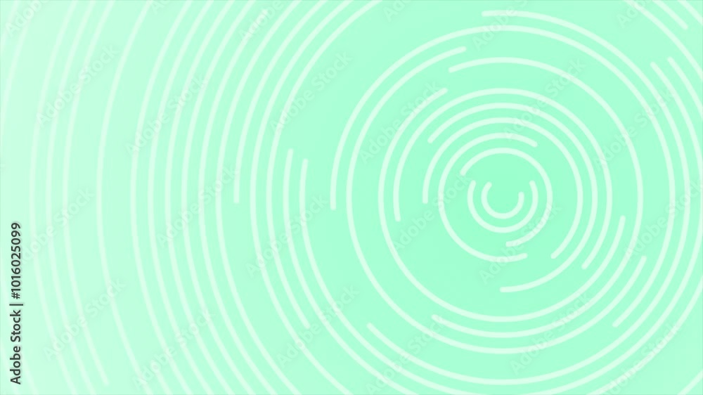 Turquoise color rotating multiple circular shapes hi-tech design loop able geometrical background Turquoise color rotating multiple circular shapes hi-tech design loop able geometrical background