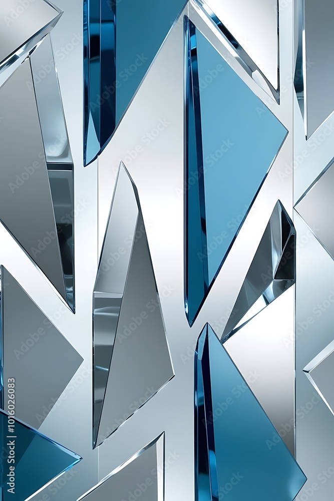 Obraz premium Abstract geometric background deal for technology or architectural themes.