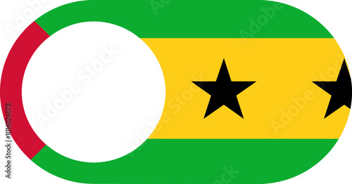 Switch Off Icon of SAO TOME & PRINCIPE Flag