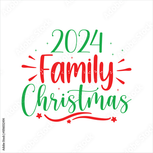 2024 Family Christmas SVG
