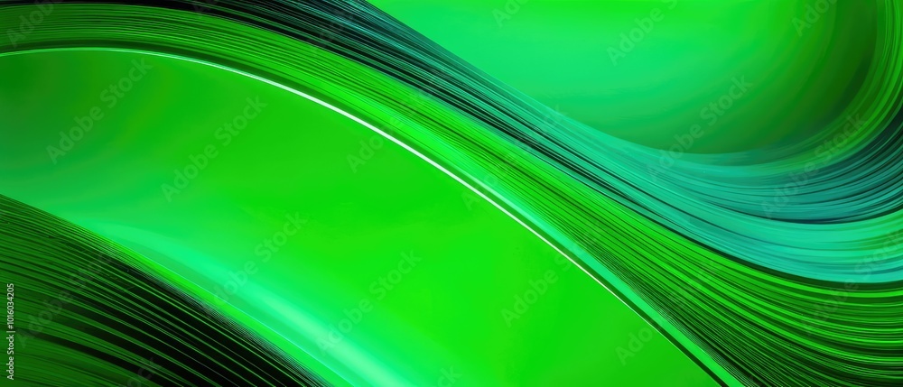 Abstract Green Swirls Abstract Green Swirls
