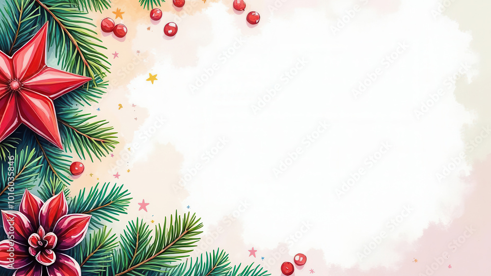 Beautiful christmas card with copy space Beautiful christmas card with copy space