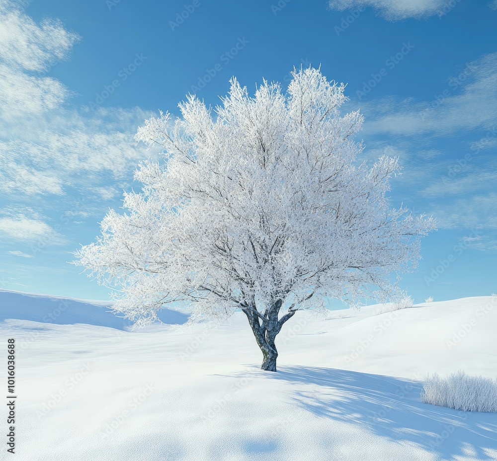 Beautiful winter tree in the snow, white and blue sky, beautiful snow-covered landscape, beautiful snow-covered trees, beautiful snow-covered scenery, photorealistic, high definition whit background Beautiful winter tree in the snow, white and blue sky, beautiful snow-covered landscape, beautiful snow-covered trees, beautiful snow-covered scenery, photorealistic, high definition whit background