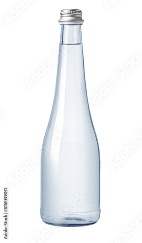 Glass water bottle