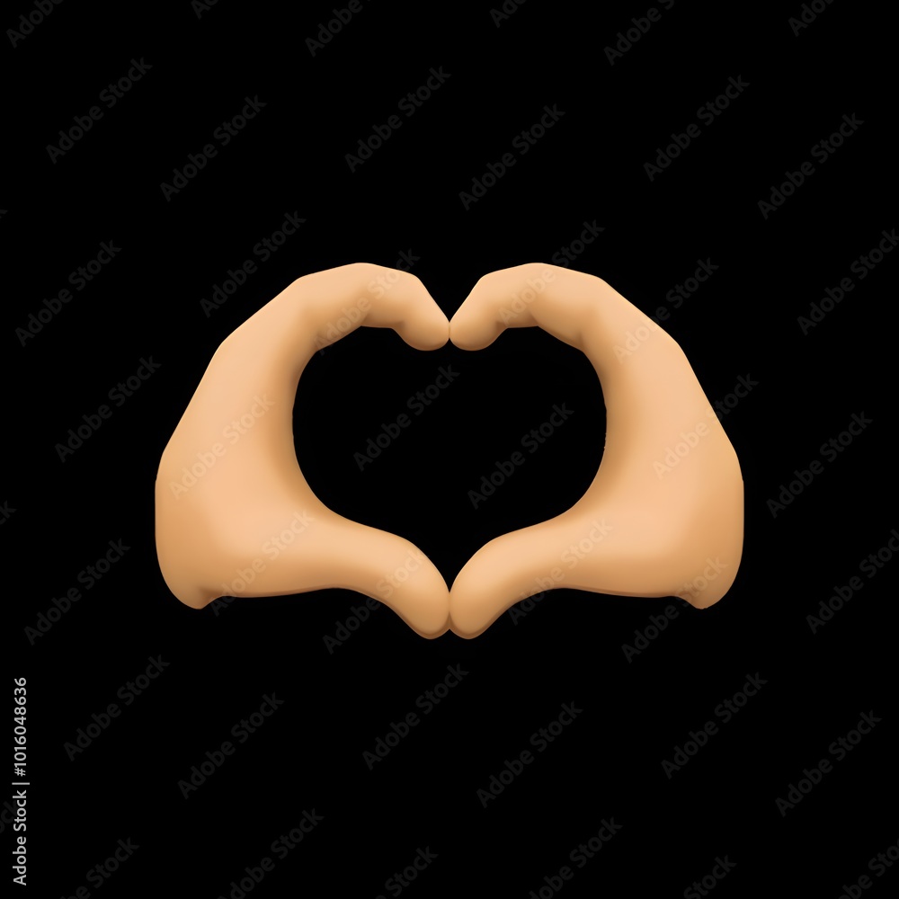 Fototapeta premium Heart Shape Hands