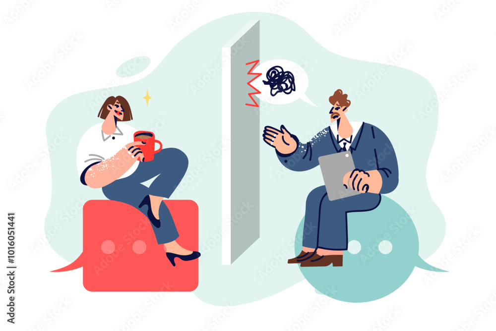 Refusal of dialogue from woman manager who demonstrates disdain for opinions of colleagues Refusal of dialogue from woman manager who demonstrates disdain for opinions of colleagues