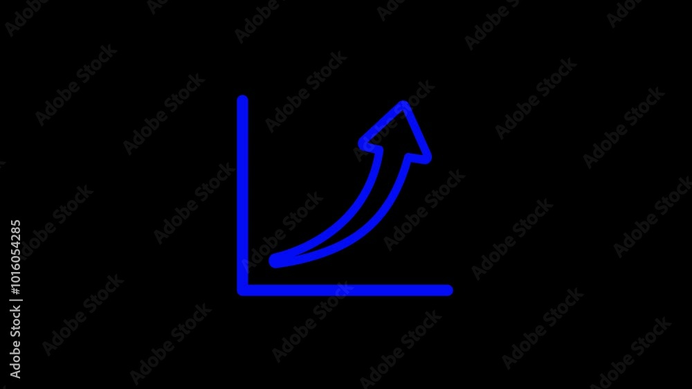 arrow going up isolated on transparent background with alpha channel. arrow going up isolated on transparent background with alpha channel.