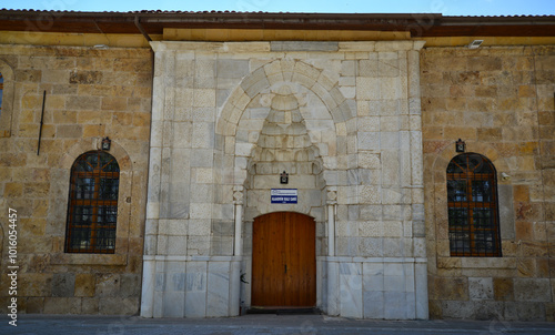 Kale Mosque, located in Kirsehir, Turkey, was built during the Seljuk period.
 photo