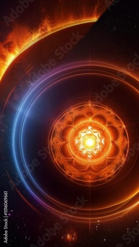 background with space