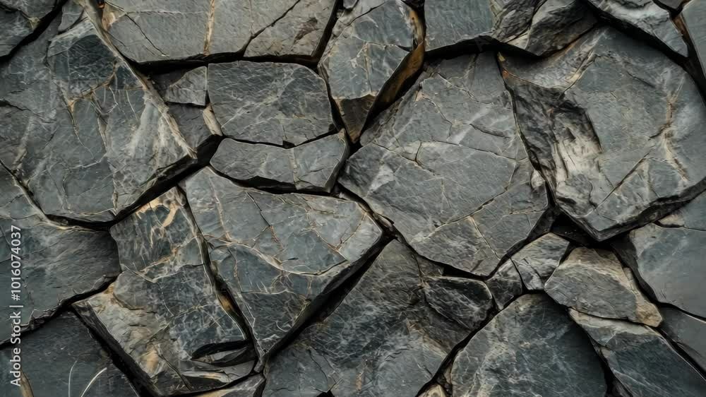 A close-up view of rough, gray rocks in a natural setting A close-up view of rough, gray rocks in a natural setting