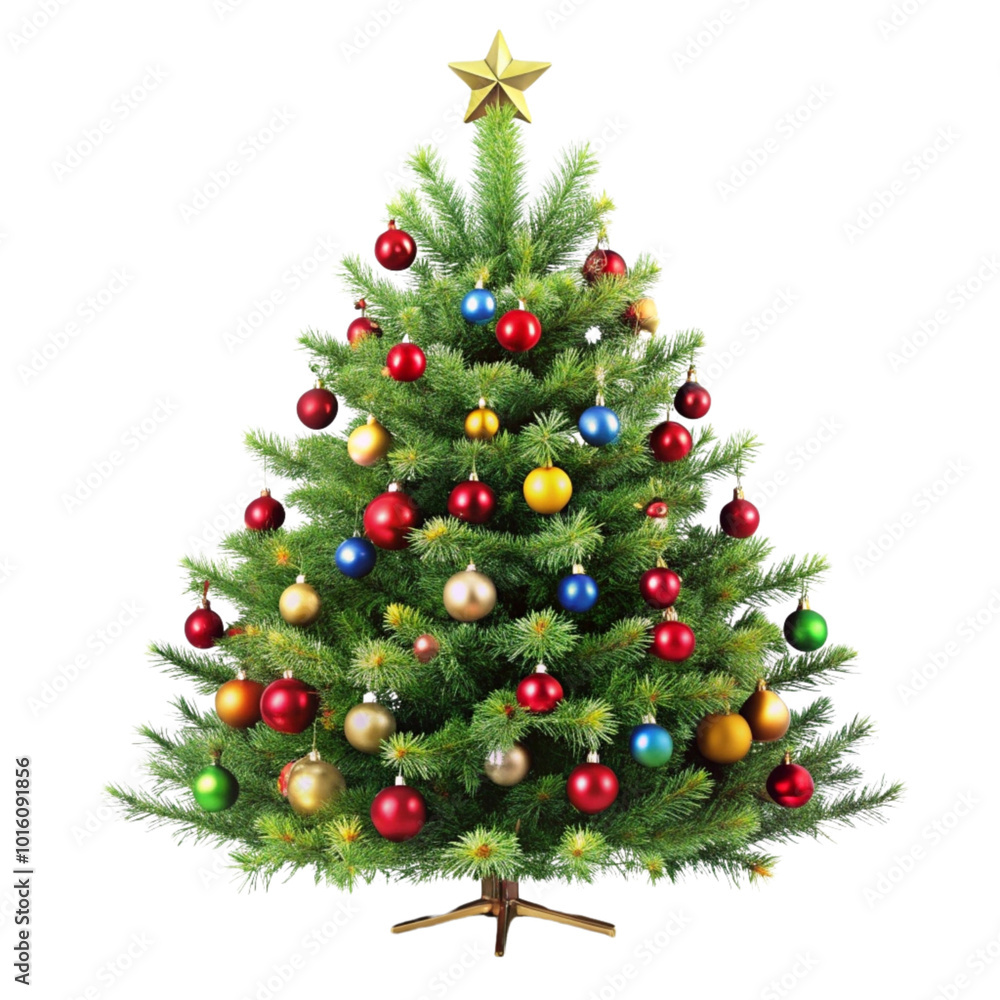 Christmas tree on transparent backgroundPNG Christmas tree on transparent backgroundPNG