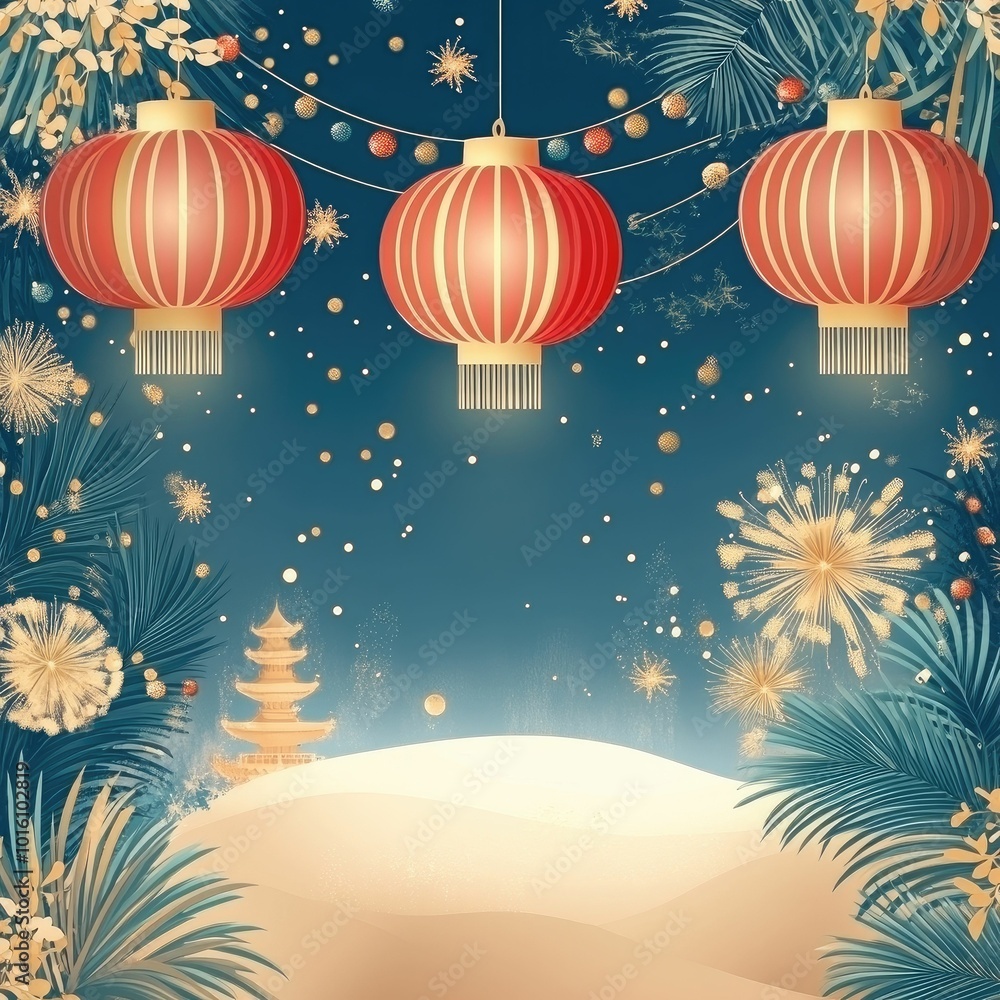 Happy New Year Background Design. Greeting with background Happy New Year Background Design. Greeting with background