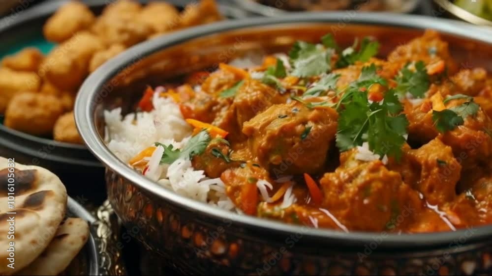Authentic Indian food and snacks close up
High quality HD 4K Video Clip
Authentic Indian food and snacks close up
High quality HD 4K Video Clip