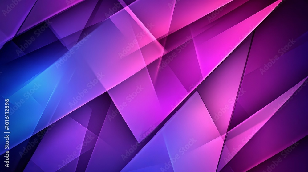 Fototapeta premium Clean and modern purple wallpaper design featuring dark blue and pink abstract elements for a stylish background template. 