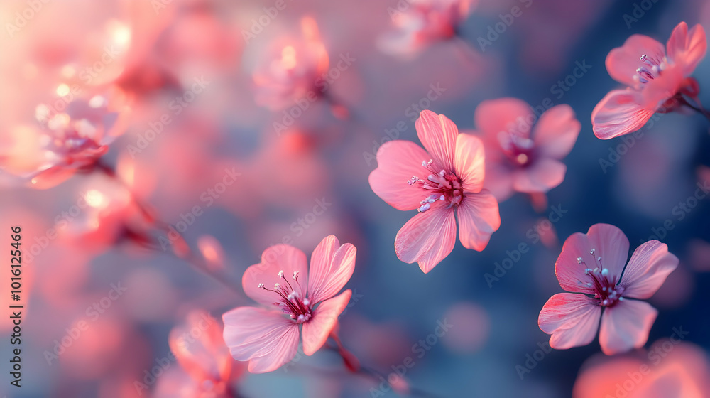 Soft Pink Flower Illustration Soft Pink Flower Illustration