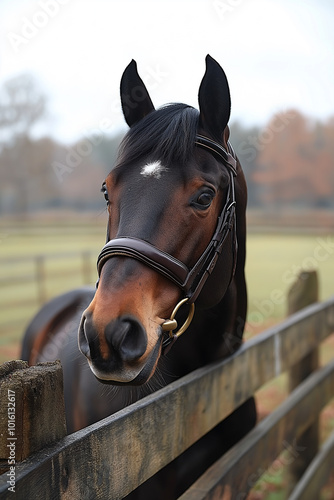 portrait of a horse