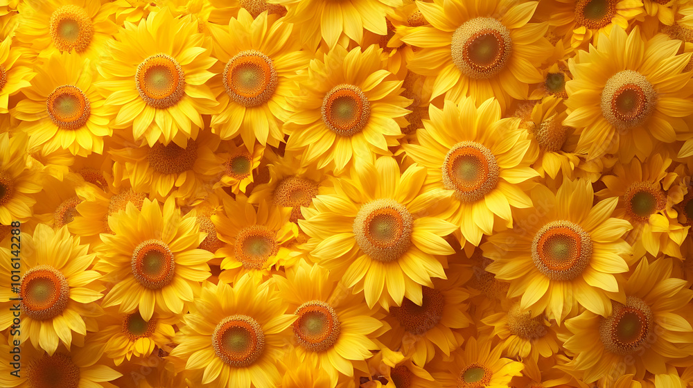 Close-up of Vibrant Yellow Sunflower Petals - Floral Photography Close-up of Vibrant Yellow Sunflower Petals - Floral Photography