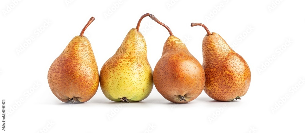 Fresh Pears on Clean Background Fresh Pears on Clean Background