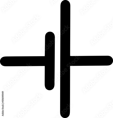 electrical circuit symbols icon primary or secondary cell