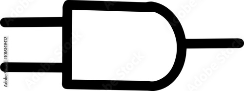 electrical circuit symbols icon AND gate