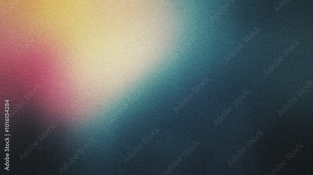 Fototapeta premium Gradient Background with Smooth Color Transitions, Elegant and Subtle Design, Noise Texture Effect, Template for Background, Banner, Card 