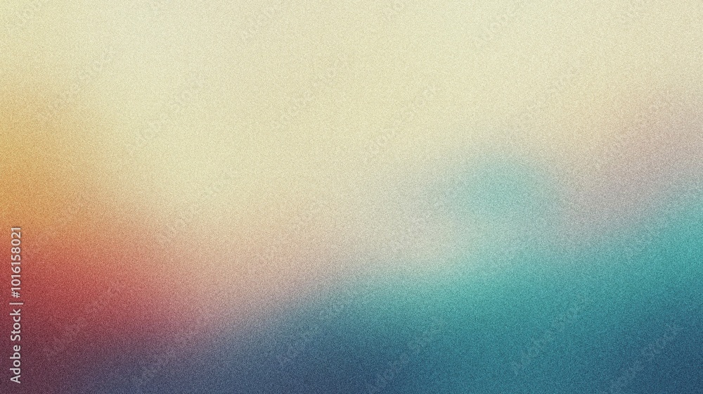 Fototapeta premium Gradient Background with Smooth Color Transitions, Elegant and Subtle Design, Noise Texture Effect, Template for Background, Banner, Card 
