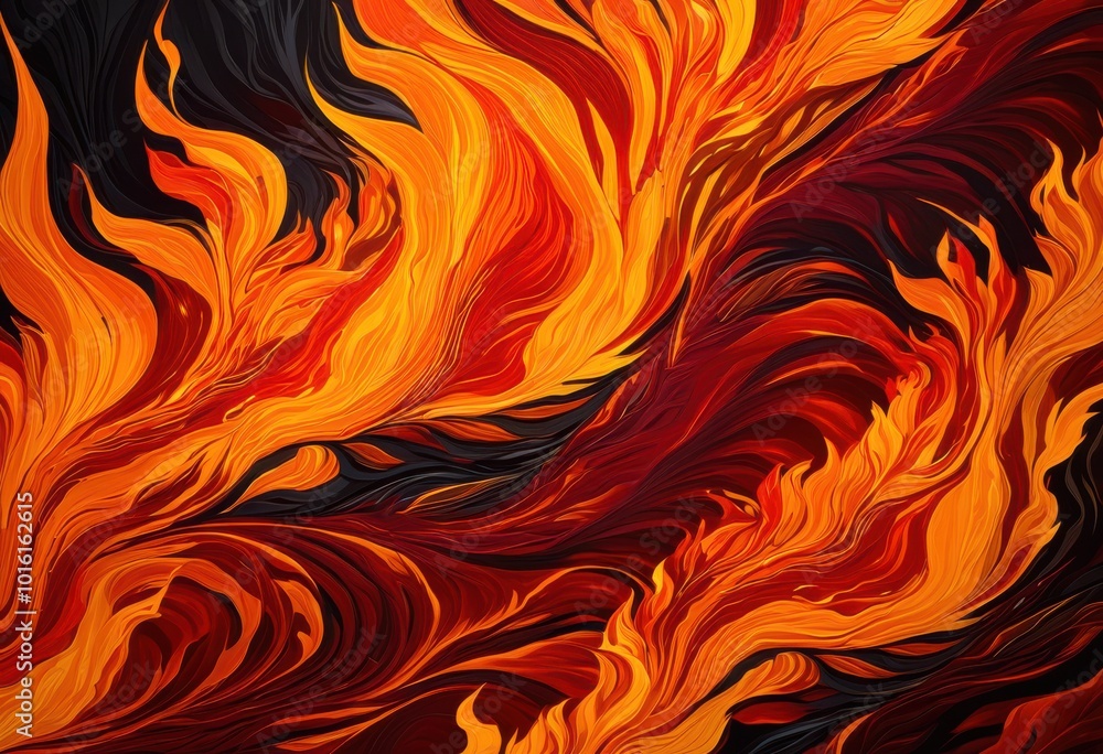 close flames showcasing mesmerizing intricate fiery textures vibrant hues yellow, orange, red close flames showcasing mesmerizing intricate fiery textures vibrant hues yellow, orange, red