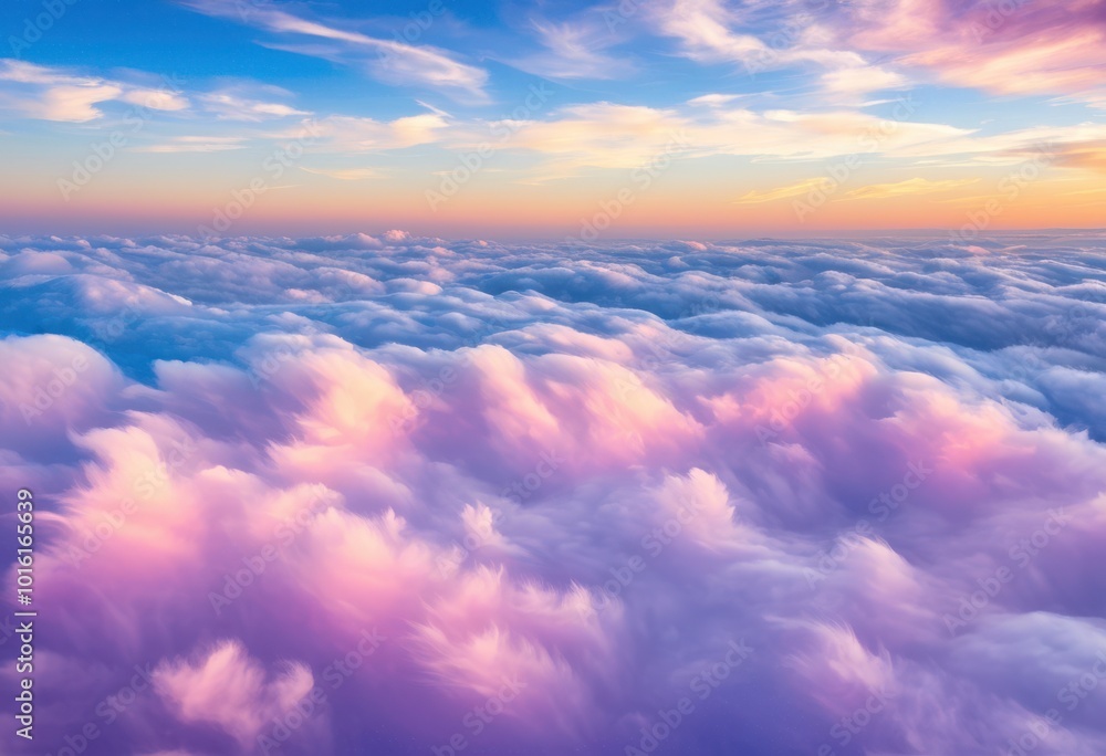 magnificent close view lush cloud layers stretching across expansive blue sky under natural light, aerial, atmosphere, background, beauty, billowy, cirrus magnificent close view lush cloud layers stretching across expansive blue sky under natural light, aerial, atmosphere, background, beauty, billowy, cirrus