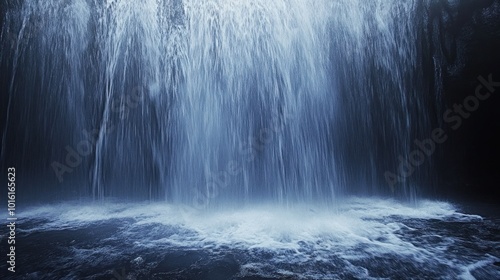 Waterfall in Blue