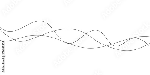 Vector Illustration of the gray pattern of lines abstract background. Vector white horizontal template for business banner, formal invitation