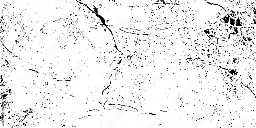 Fototapeta premium Black grainy texture isolated on white background. Grunge design elements. Vector illustration,