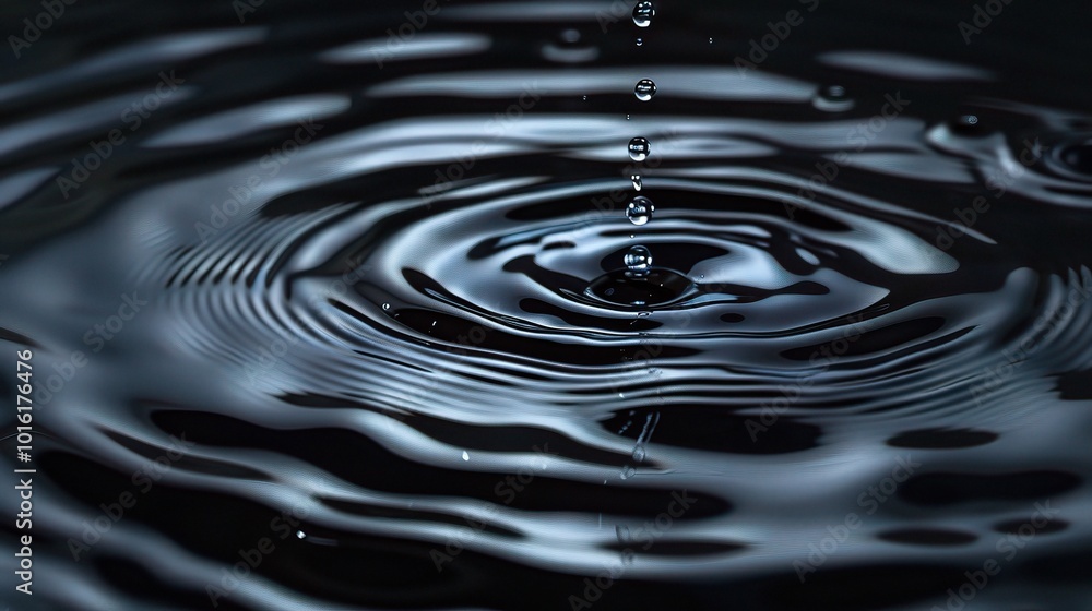 Water Droplets Falling on Black Background - a mesmerizing and elegant visual. The water droplets gracefully falling on the black backdrop create a captivating and stylish scene Water Droplets Falling on Black Background - a mesmerizing and elegant visual. The water droplets gracefully falling on the black backdrop create a captivating and stylish scene
