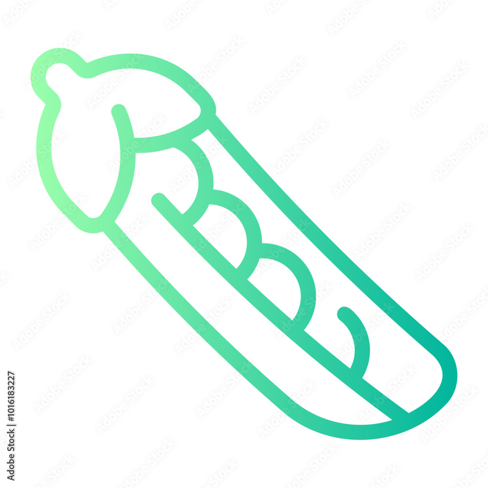 peas gradient icon peas gradient icon