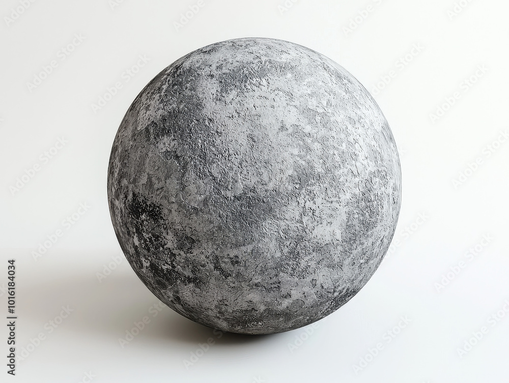 A textured concrete sphere is depicted in a neutral background, offering a minimalist, industrial aesthetic that combines simplicity and raw strength. A textured concrete sphere is depicted in a neutral background, offering a minimalist, industrial aesthetic that combines simplicity and raw strength.