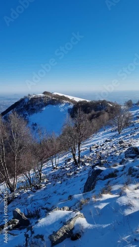 winter mountain landscape