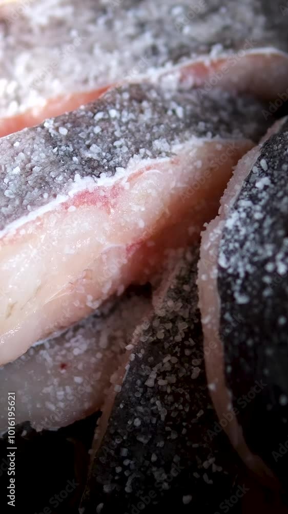 Step by step recipe cooking process Filets of golden brown fish fry together in sizzling oil, close up. fry catfish Step by step recipe cooking process Filets of golden brown fish fry together in sizzling oil, close up. fry catfish