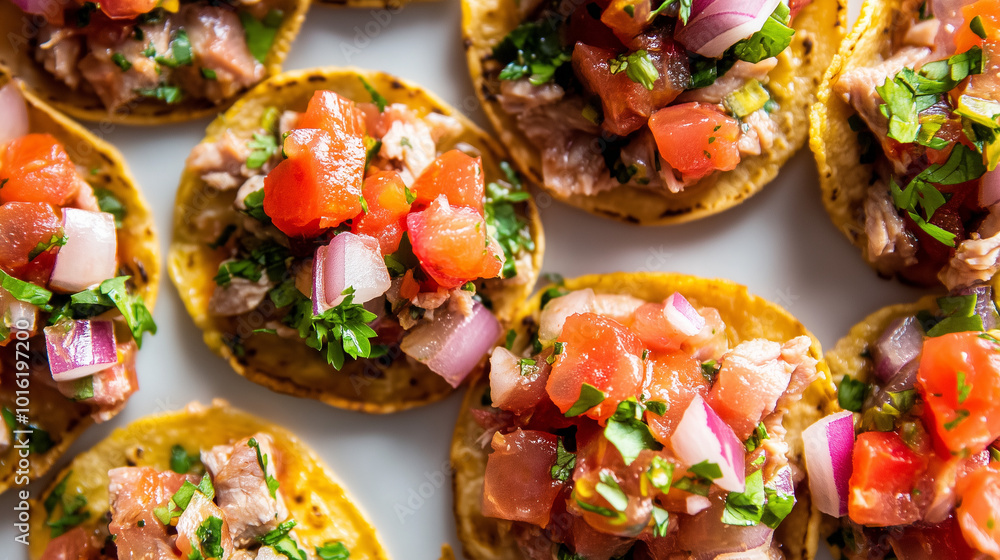 Tuna Tostadas Tuna Tostadas