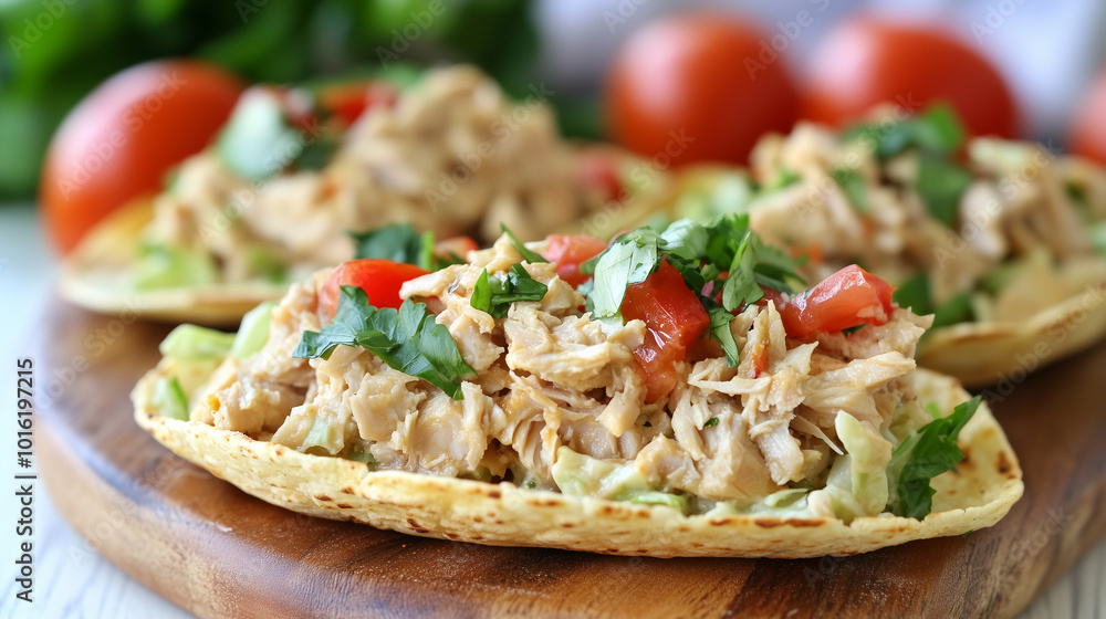Tuna Tostadas Tuna Tostadas