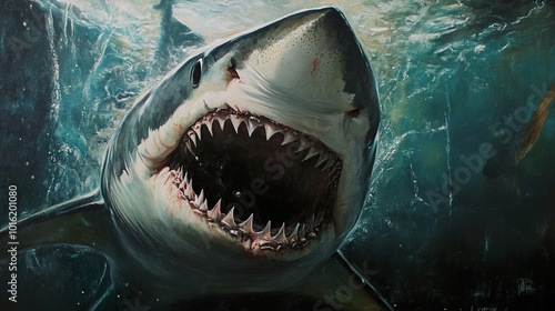 Great White Shark: Close Up of a Fearsome Predator