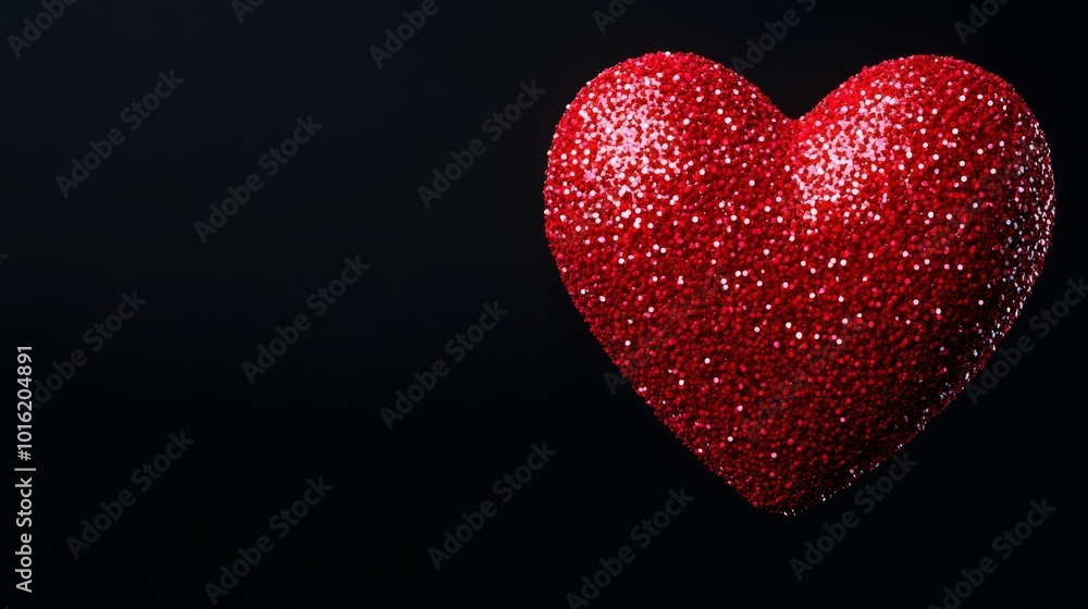 Pixelated heart made of glowing digital fragments on a futuristic black-to-crimson gradient background with tiny sparkles Pixelated heart made of glowing digital fragments on a futuristic black-to-crimson gradient background with tiny sparkles